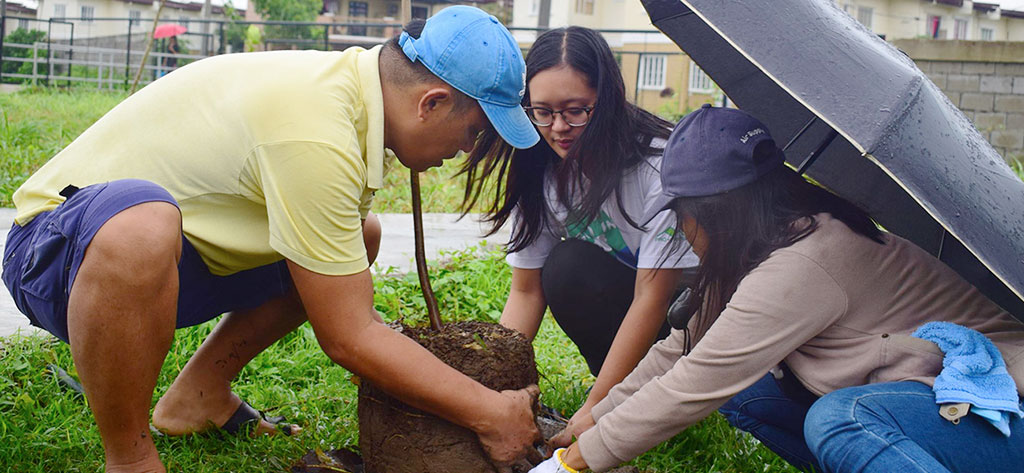 More than 500 trees were planted from more than 100 homeowners-volunteers who shares the same commitment to create a healthy environment.