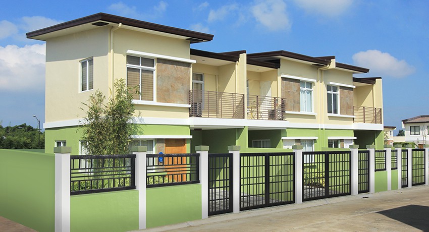 Lancaster New City Adelle 2 Storey Townhouse Model In Cavite 