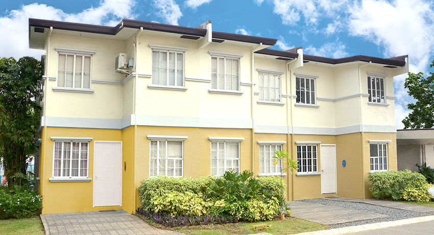 Anica Townhouse Facade at Lancaster New City Cavite