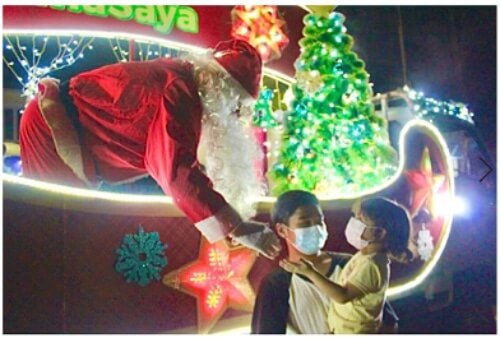 GalingLNC Christmas Float Parade - Lancaster New City Cavite