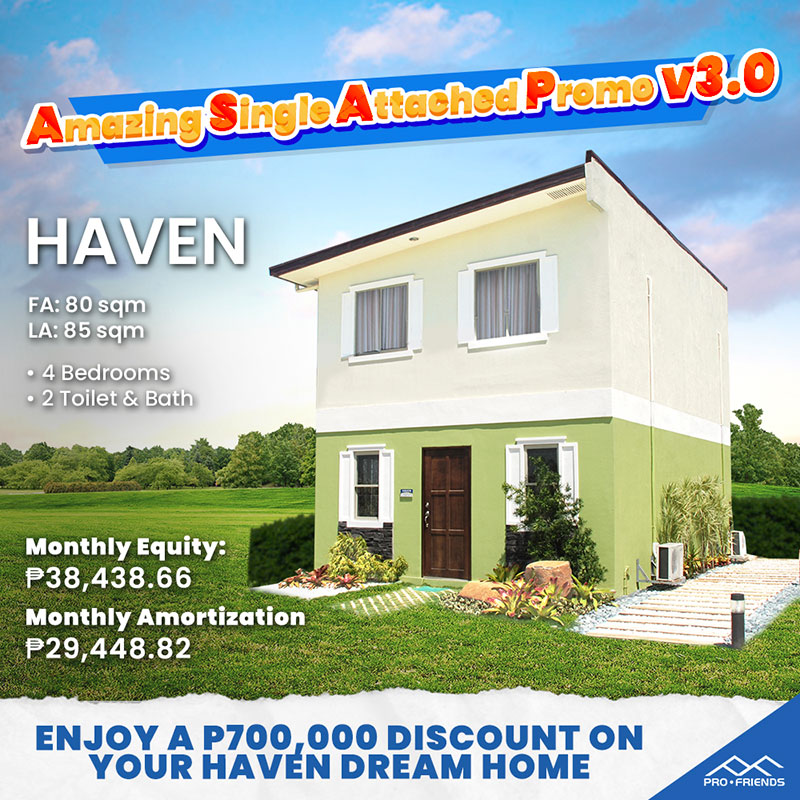 Colleen Single-Attached House Promo from Lancaster New City Cavite